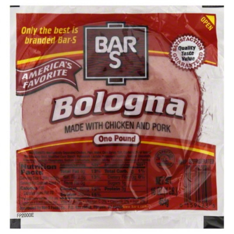 Bar S Classic Bologna (1 lb) from Wegmans Instacart