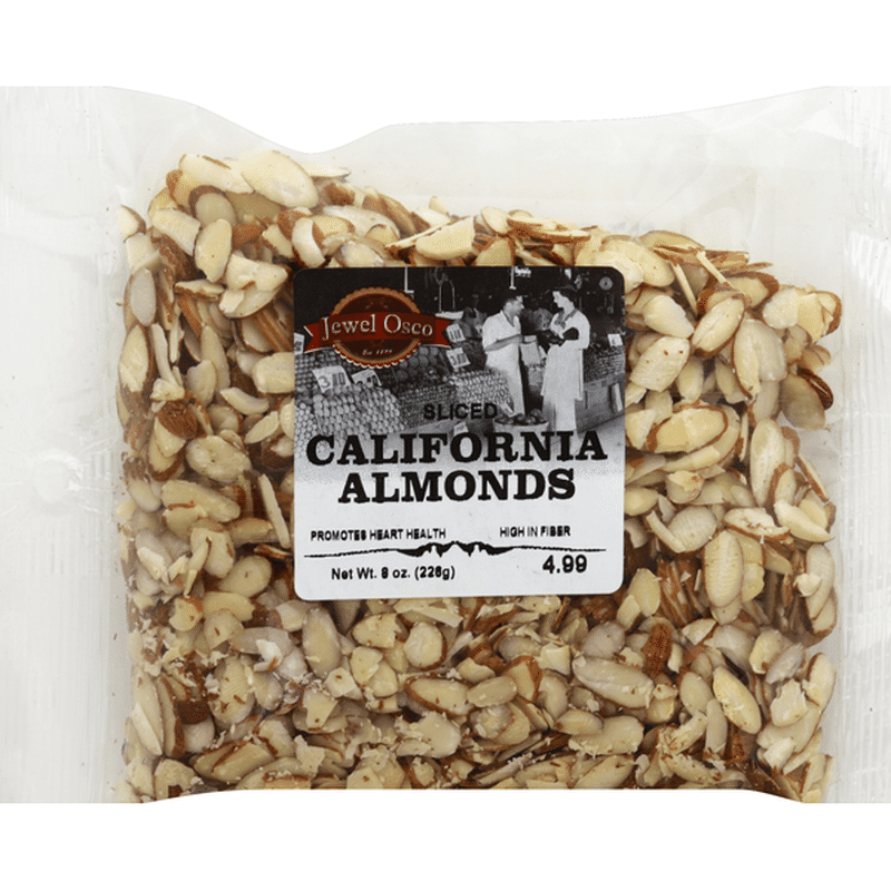 JewelOsco Bakery Almonds, California, Sliced (8 oz) Instacart