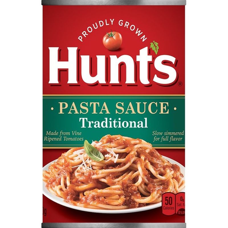 Hunts Traditional Spaghetti Sauce 24 Oz Instacart 9361