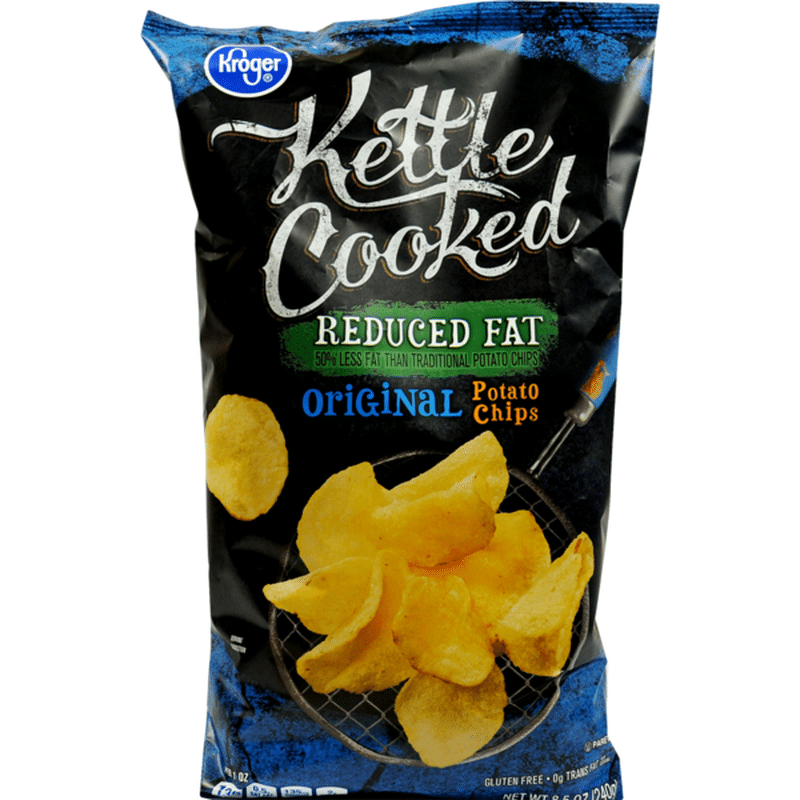 Kroger Kettle Cooked Potato Chips, Original