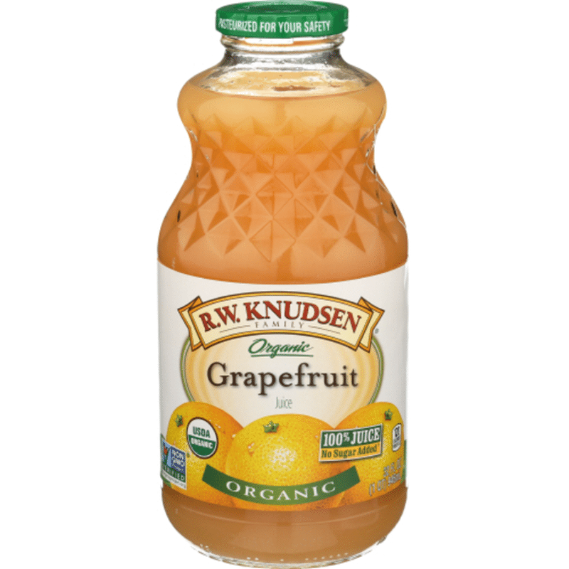 RW Knudsen Juice, Organic, Just Grapefruit, Unsweetened (32 oz) Instacart