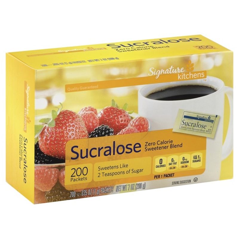 Signature Kitchens Zero Calorie Sweetener With Sucralose (200 ct) from
