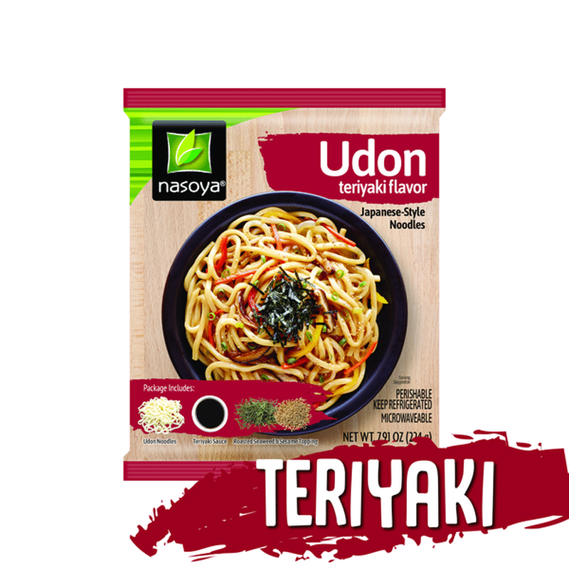 Nasoya Noodles Japanese Style Udon Teriyaki Flavor 7 91 Oz Instacart