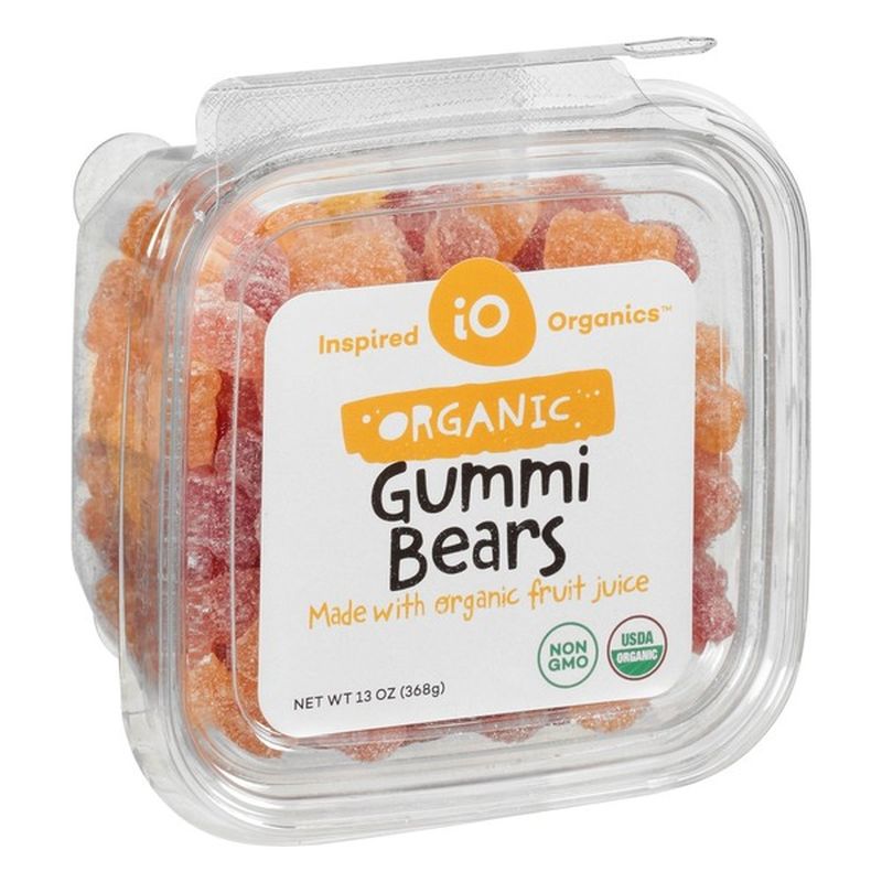 Inspired Organics Gummi Bears, Organic (13 oz) Instacart