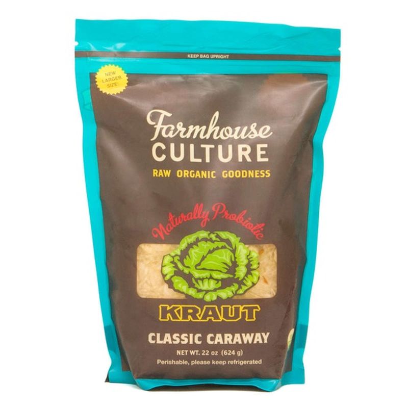 Farmhouse Culture Organic Classic Caraway Kraut
