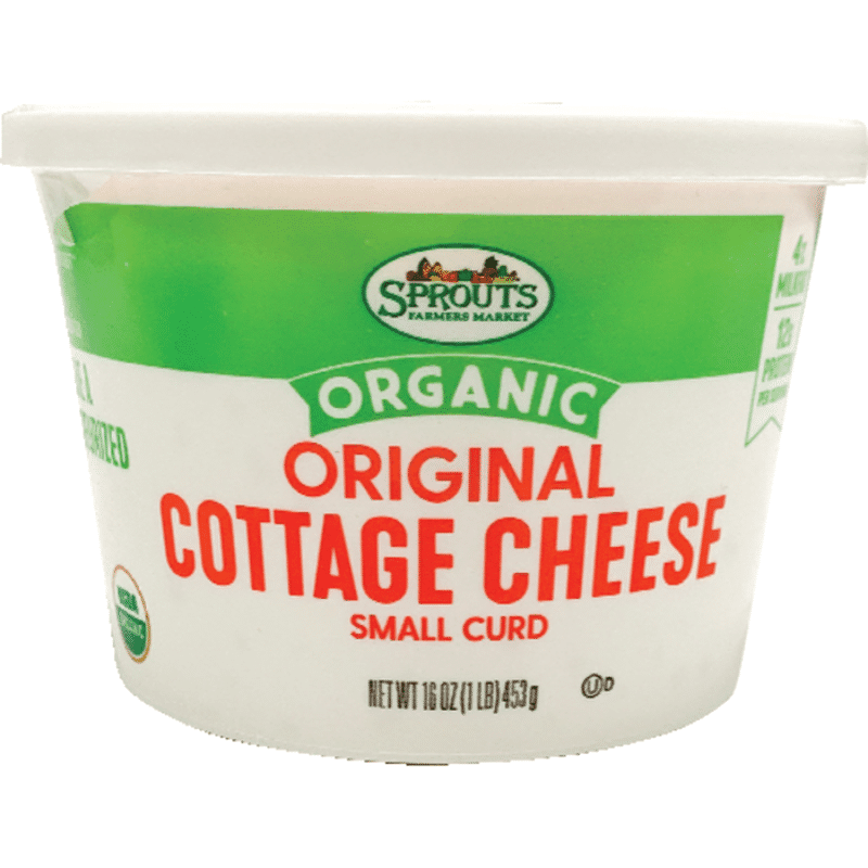 Sprouts Organic Small Curd Cottage Cheese 16 Oz Instacart