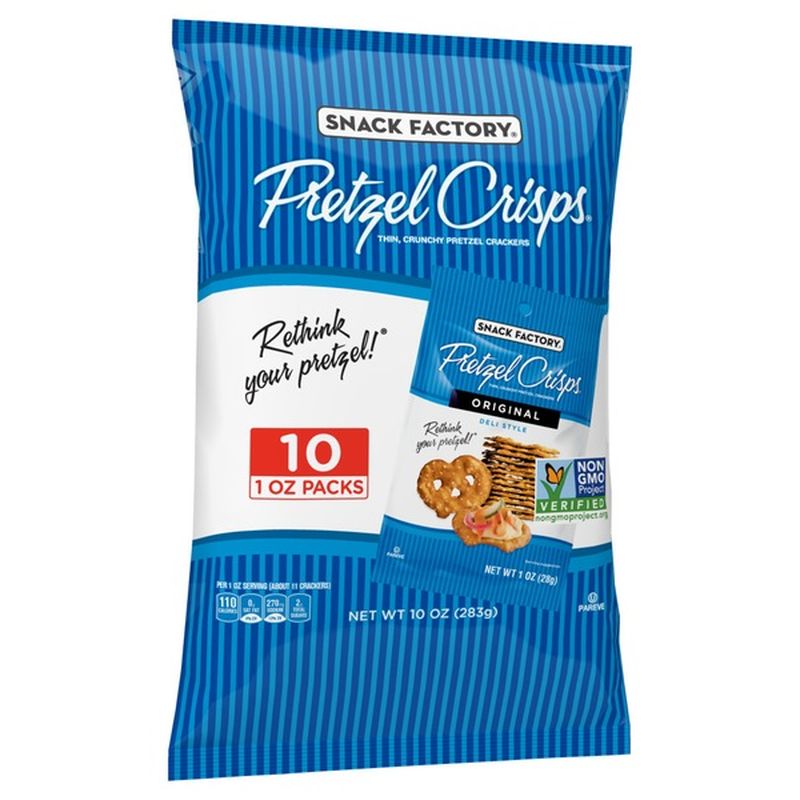Pretzel Crisps® Original Flavor Pretzel Crisps (1 oz) Instacart