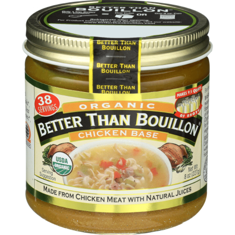 Better Than Bouillon Chicken Base, Organic, Roasted (8 oz) from Sprouts
