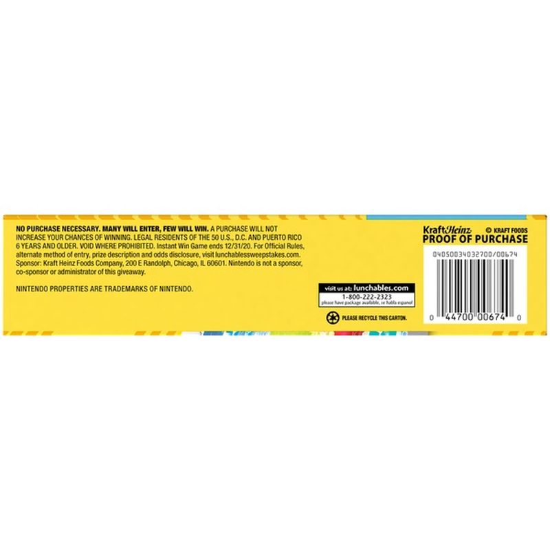 Lunchables Turkey & American with Capri Sun Convenience Meal