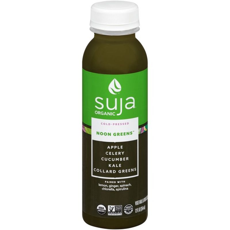 Suja Organic Noon Greens Vegetable & Fruit Juice (12 fl oz) from
