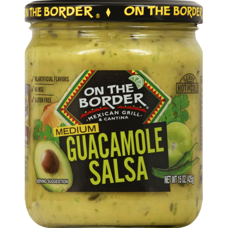 On The Border Medium Guacamole Salsa (15 oz) from Safeway Instacart