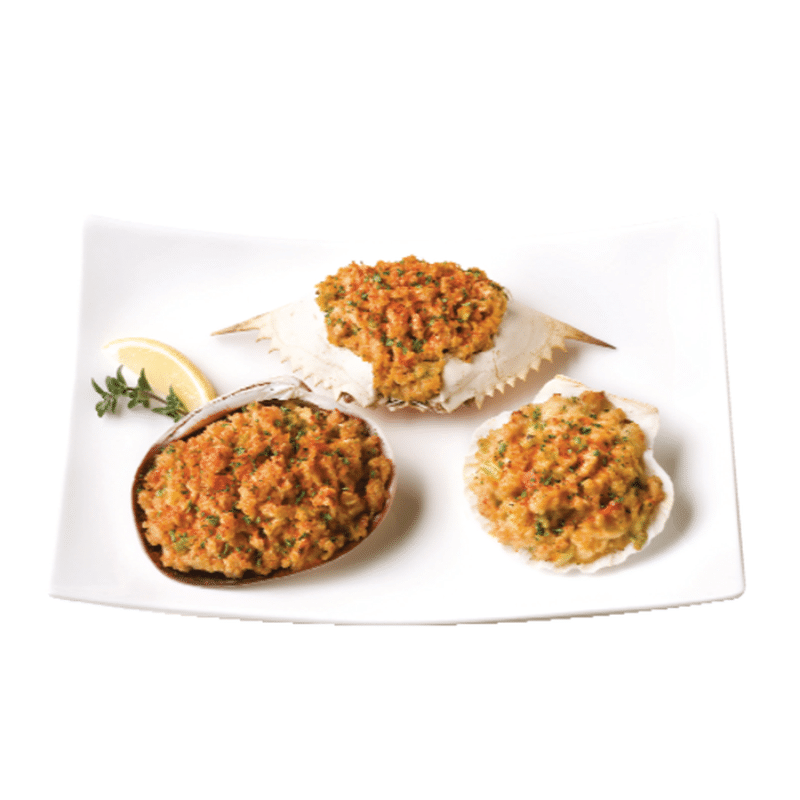 Stuffed Scallops, Previously Frozen