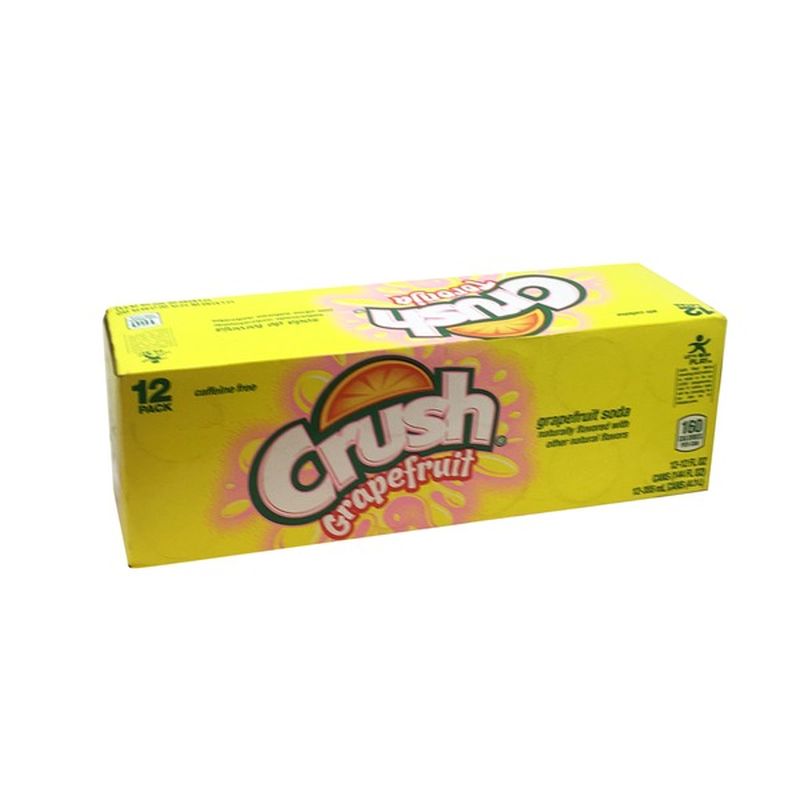 Crush Grapefruit Soda (12 fl oz) - Instacart