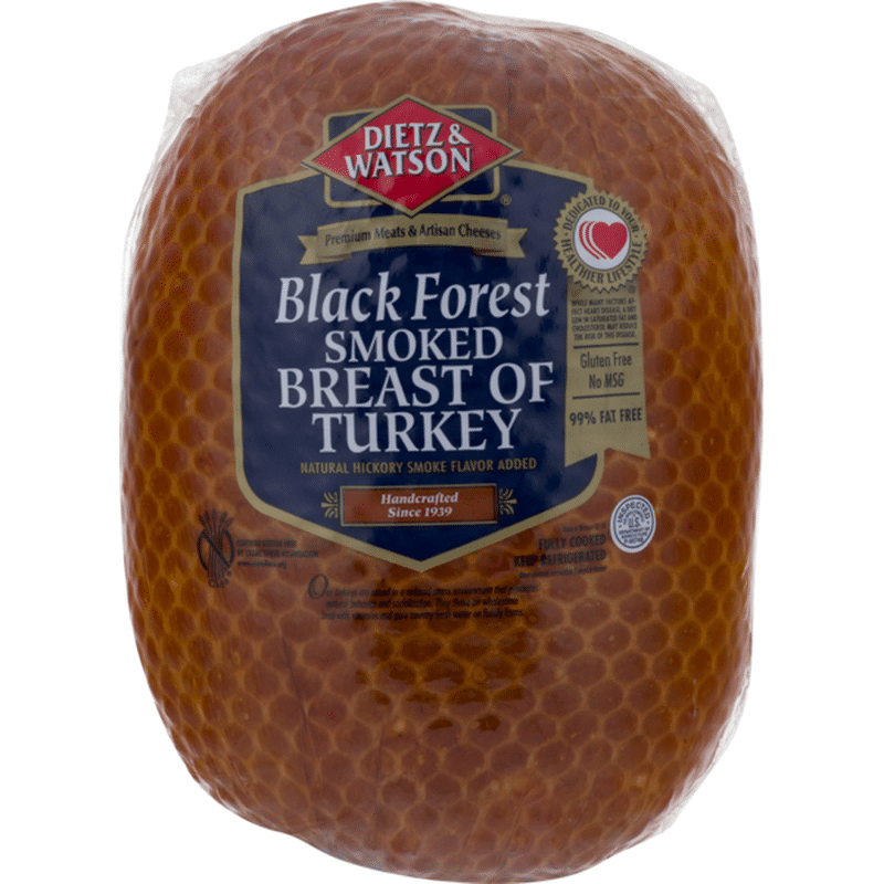 Dietz & Watson Black Forest Smoked Breast Of Turkey (1 Ct) - Instacart