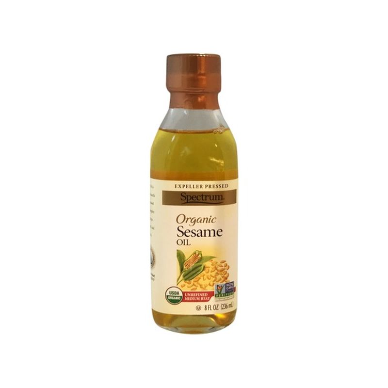 Spectrum Culinary Organic Sesame Oil (8 oz) Instacart