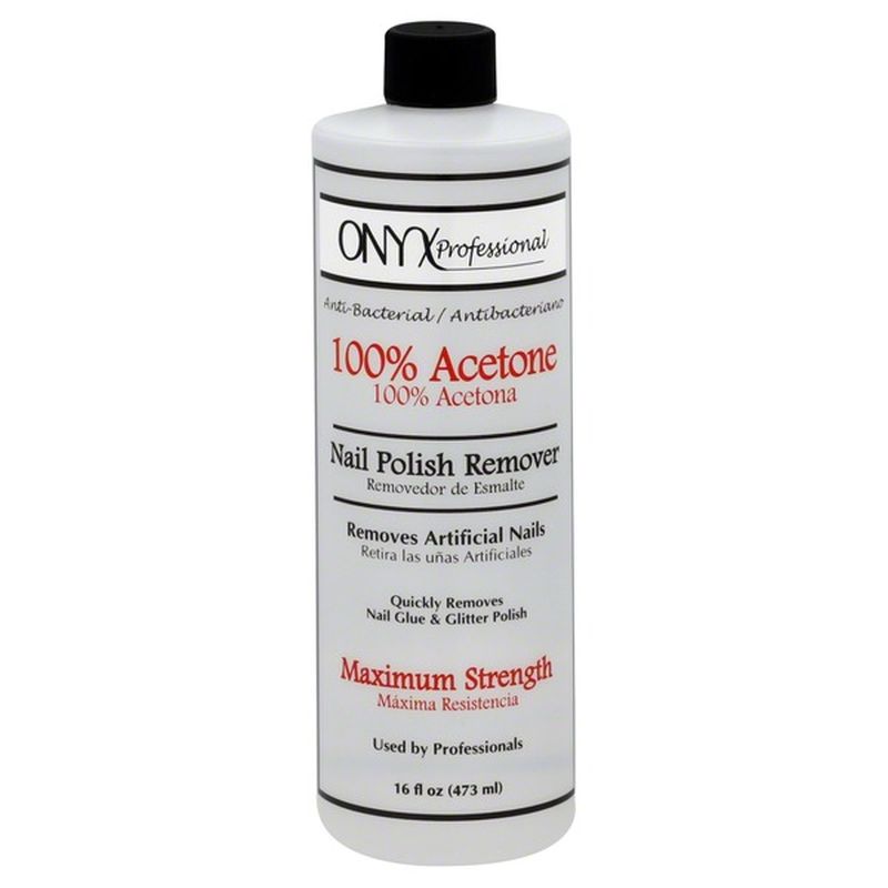 Onyx Nail Polish Remover Maximum Strength 16 Oz Instacart