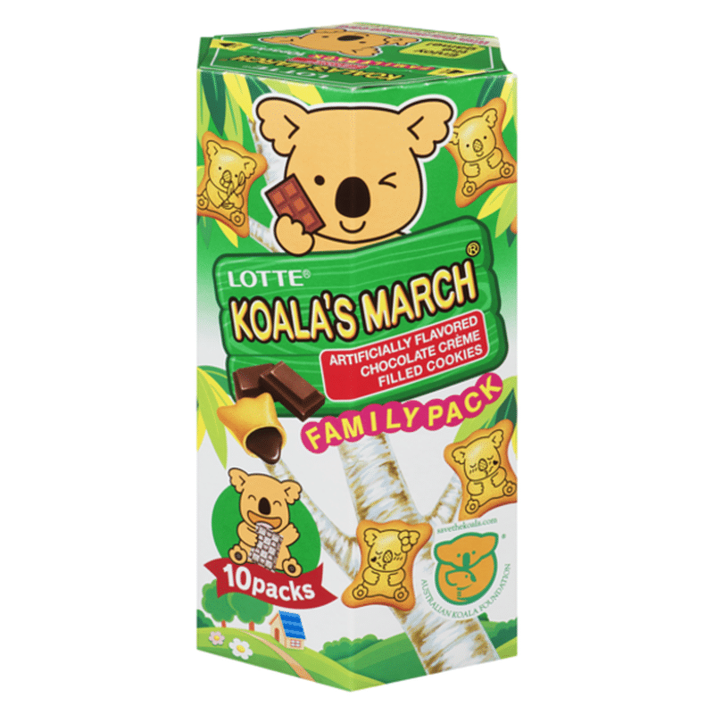 Koalas March Cookies, Chocolate Creme Filled, Family Pack (10 ct
