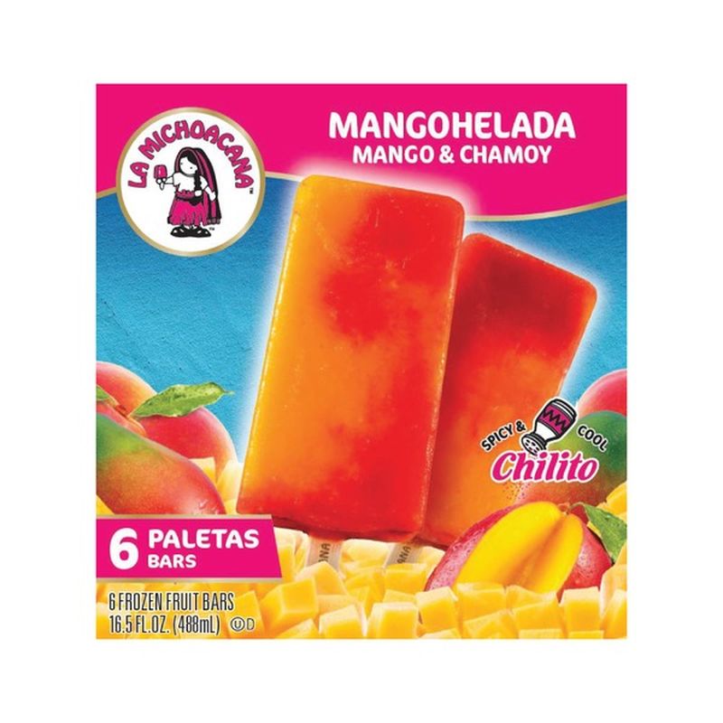 La Michoacana Mangohelada Paletas 2 75 Fl Oz Instacart