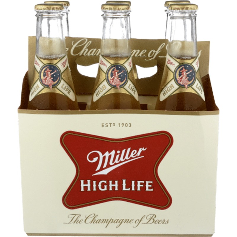 Miller High Life Beer LN Btl (12 fl oz) - Instacart