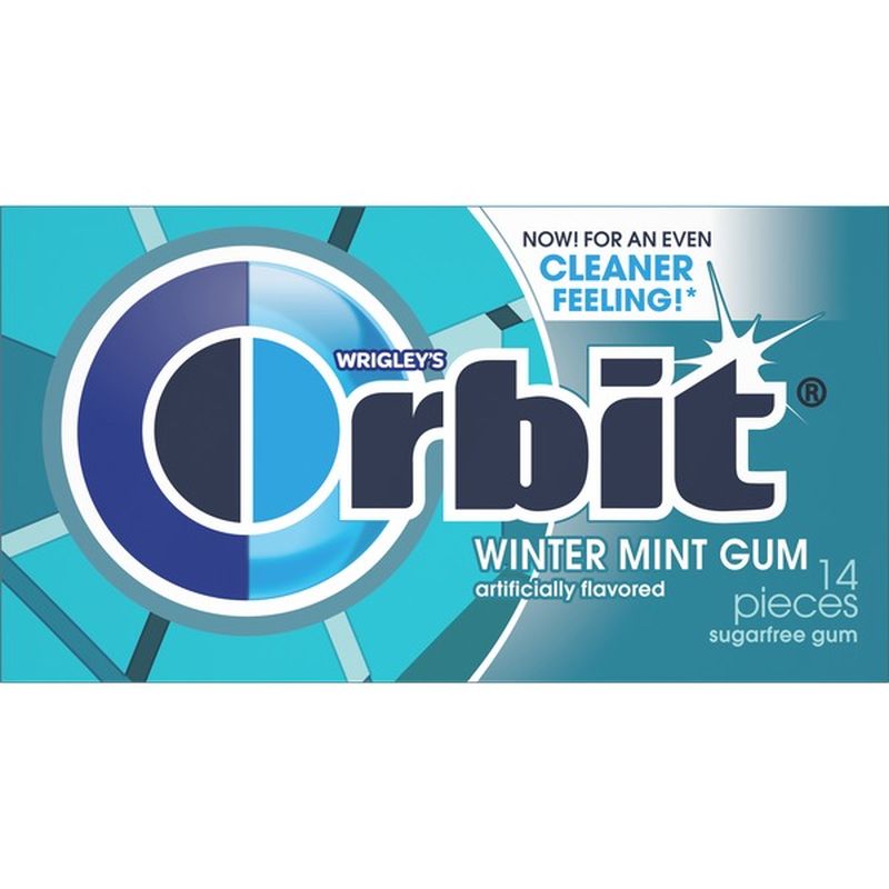Orbit Wintermint Sugarfree Gum single (14 ct) Instacart