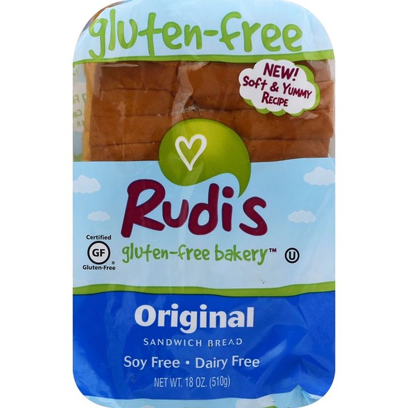 Rudi's Organic Bakery GlutenFree Sandwich Bread Original (18 oz