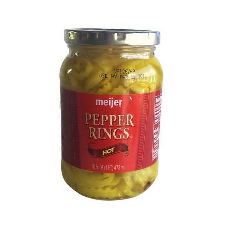 Meijer Hot Pepper Rings (16 oz) Instacart