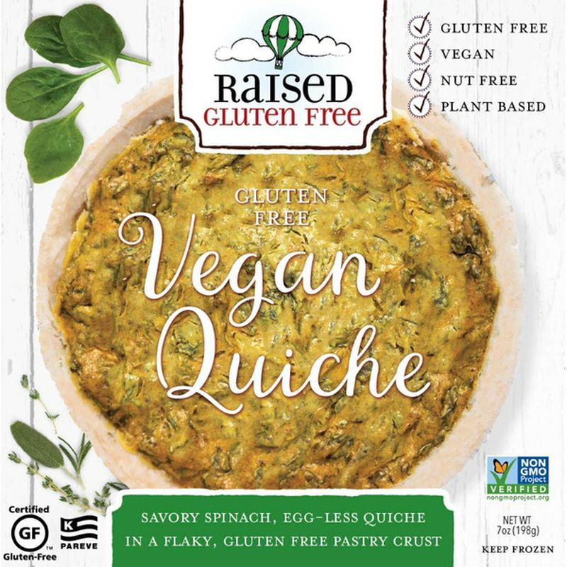 Natural Decadence Gluten Free Vegetable Quiche