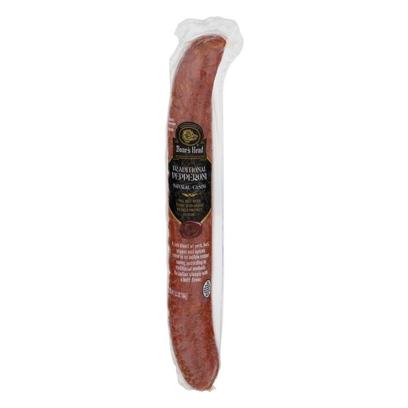 Boar's Head Natural Casing Traditional Pepperoni (6.5 oz) Instacart
