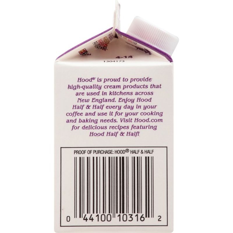 Hood Half & Half (16 oz) from ShopRite Instacart