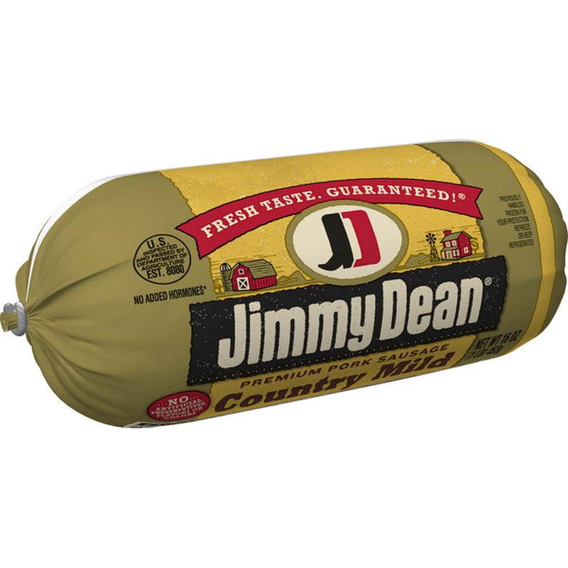 Jimmy Dean Premium Pork Country Mild Breakfast Sausage Roll 16 Oz Instacart 7766
