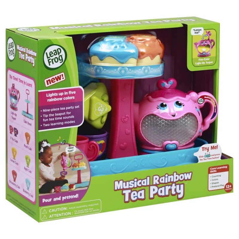 leapfrog rainbow tea set