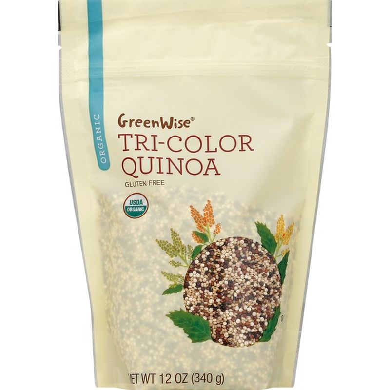 GreenWise Quinoa, Organic, TriColor (12 oz) from Publix Instacart