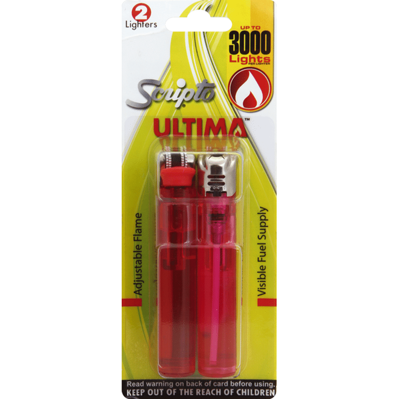 Scripto Lighters, 2 Pack (2 each) Instacart