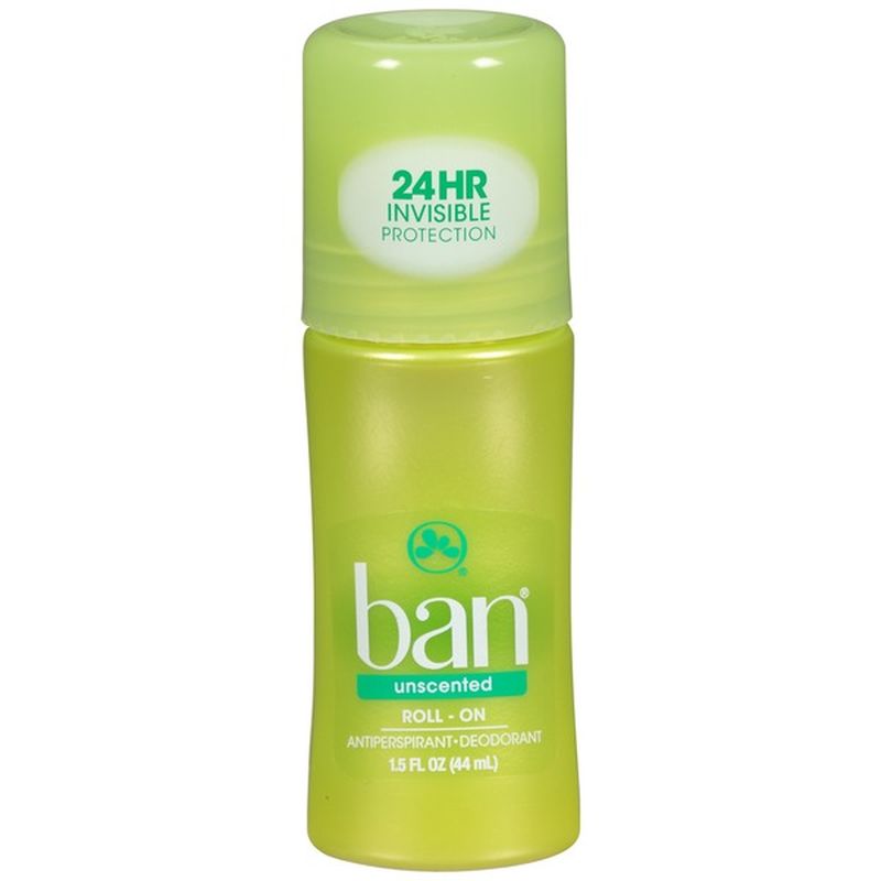 Ban Unscented RollOn Antiperspirant/Deodorant (44 ml) Instacart