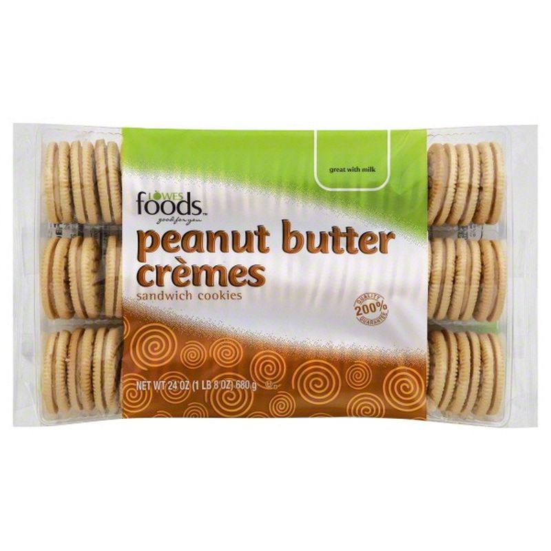 Lowes Foods Butter Cremes Cookies Peanut