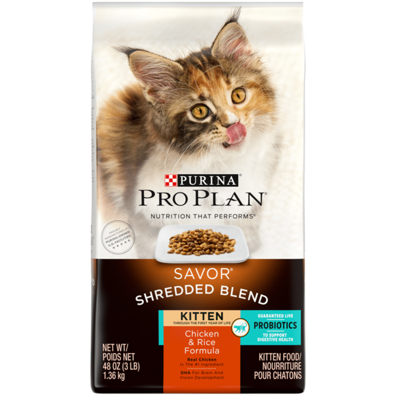 purina pro plan with probiotics dry cat food