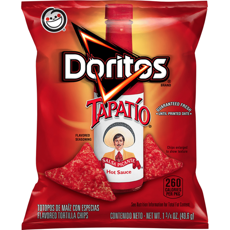 Doritos Hot Sauce Flavored Tortilla Chips 175 Oz Instacart 5302