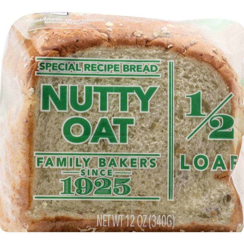 Lewis Bread, Nutty Oat, 1/2 Loaf (12 oz) Instacart