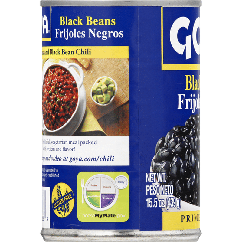 Goya Black Beans (15.5 oz) from FoodsCo Instacart