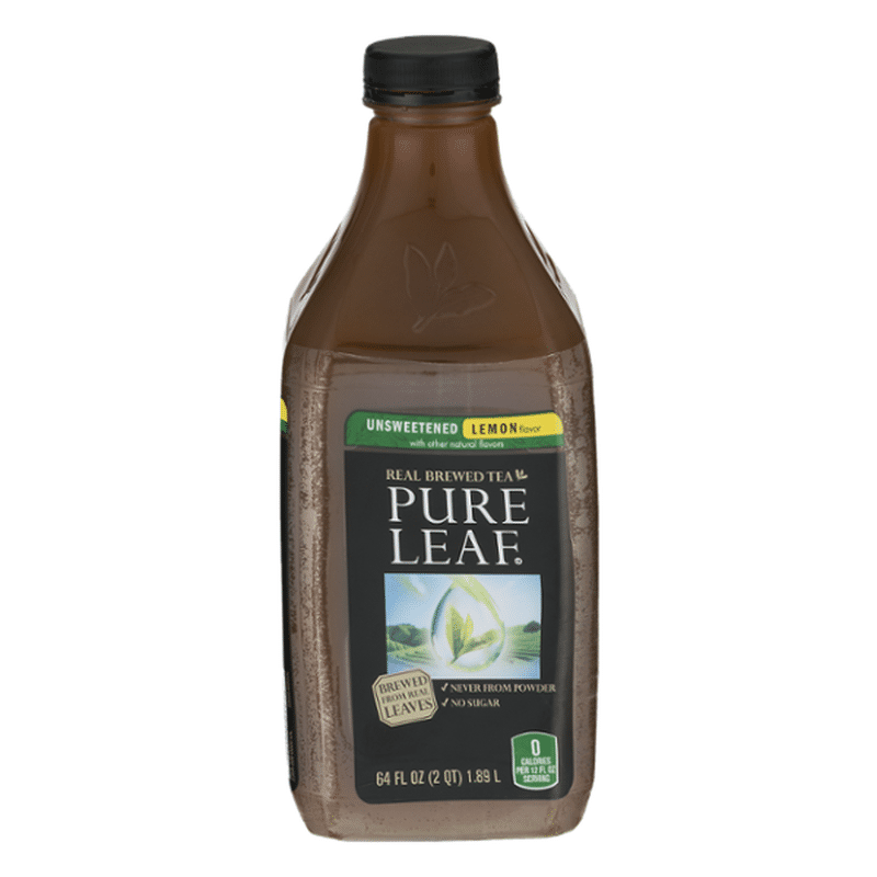 Pure Leaf Unsweetened Tea With Lemon (64 fl oz) from Giant Food Instacart