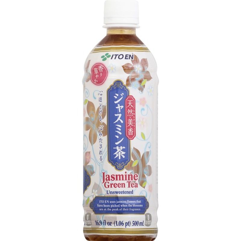 Ito En Green Tea, Jasmine, Unsweetened (16.9 oz) from The Fresh Market Instacart