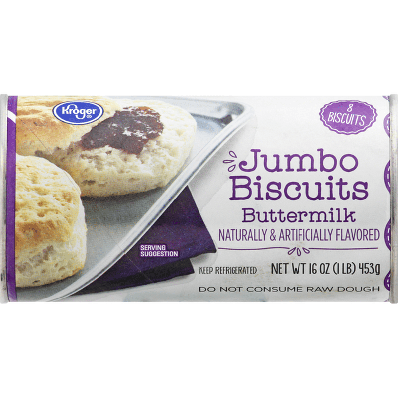 Kroger Biscuits, Buttermilk, Jumbo (8 each) Instacart