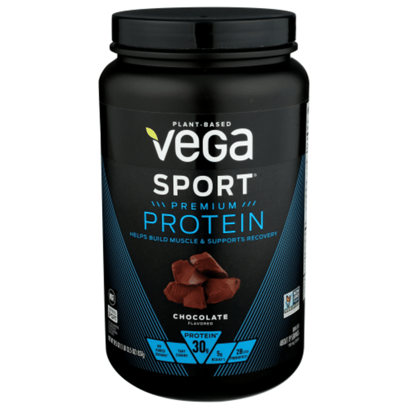 Vega Drink Mix, Premium Protein, Chocolate Flavored (29.5 oz) - Instacart