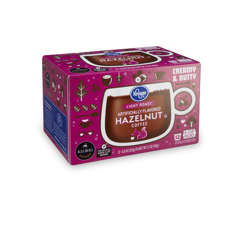 Kroger Hazelnut Coffee K Cups (12 ct) Instacart