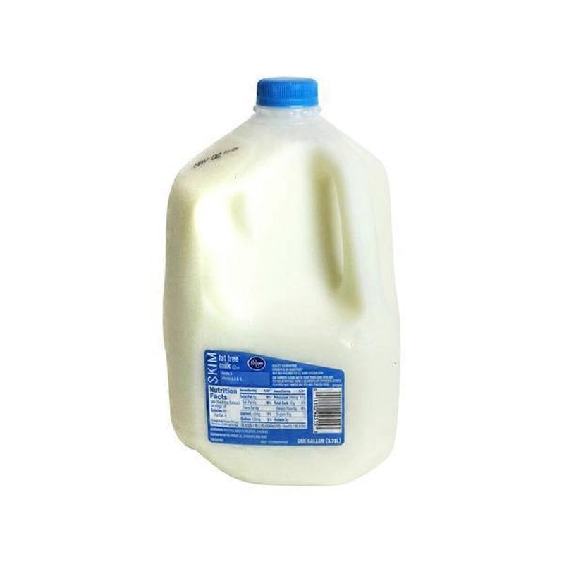 Kroger Skim Milk (128 oz) Instacart