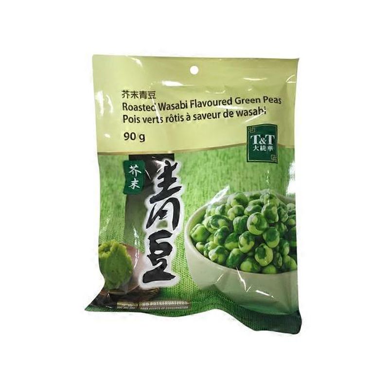 T&t Roasted Wasabi Green Peas (90 g) Instacart
