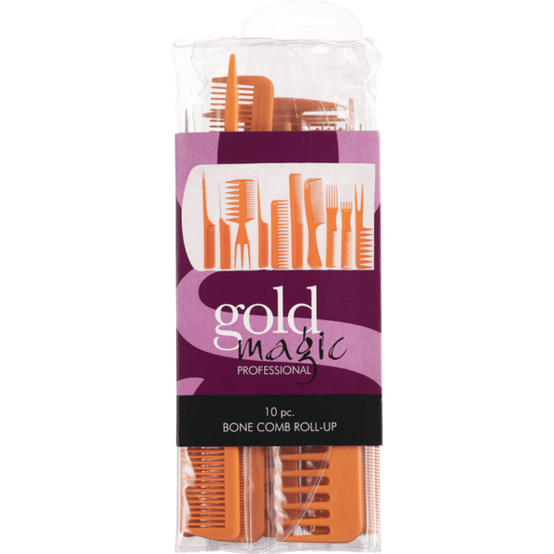 Gold Magic PEINILLAS Professional Comb Set With Case