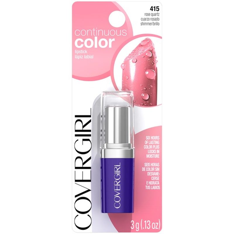 CoverGirl Lipstick, Rose Quartz 415 (0.13 oz) Instacart