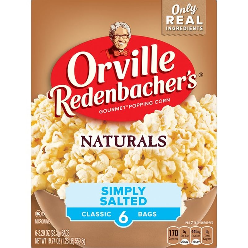 Orville Redenbachers Simply Salted Popcorn 1974 Oz Instacart