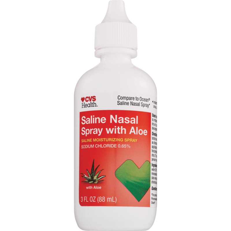 CVS Health Saline Nasal Spray With Aloe